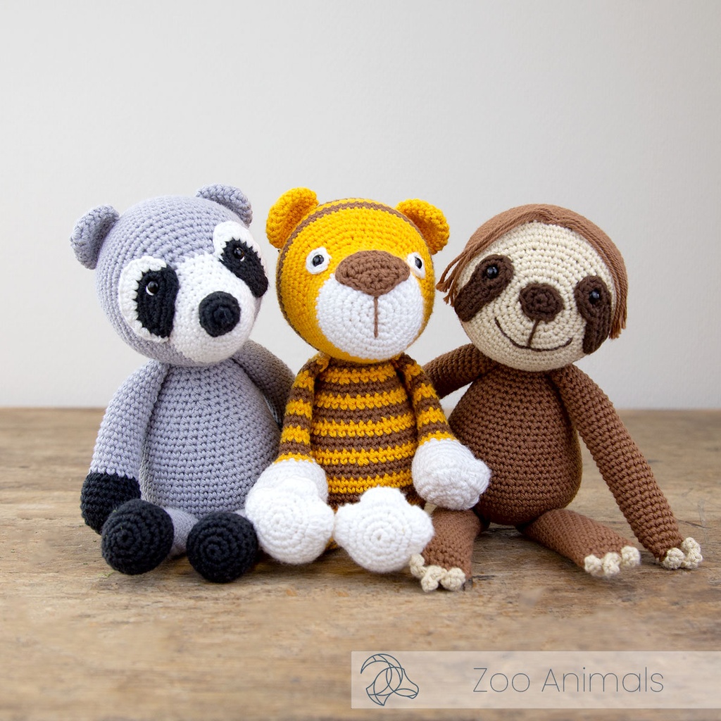 Maurice Sloth Crochet Kit - DIY Amigurumi Sloth | Hardicraft